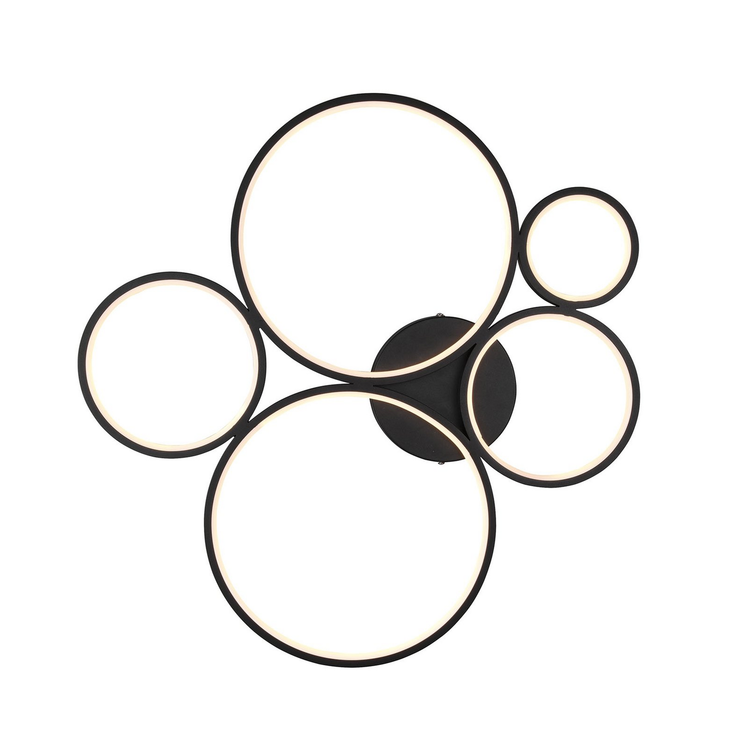 B-Ware Trio Lighting Led Deckenlampe Rondo Hängelampe Deckenlicht Lampe Led 49 W Schw782