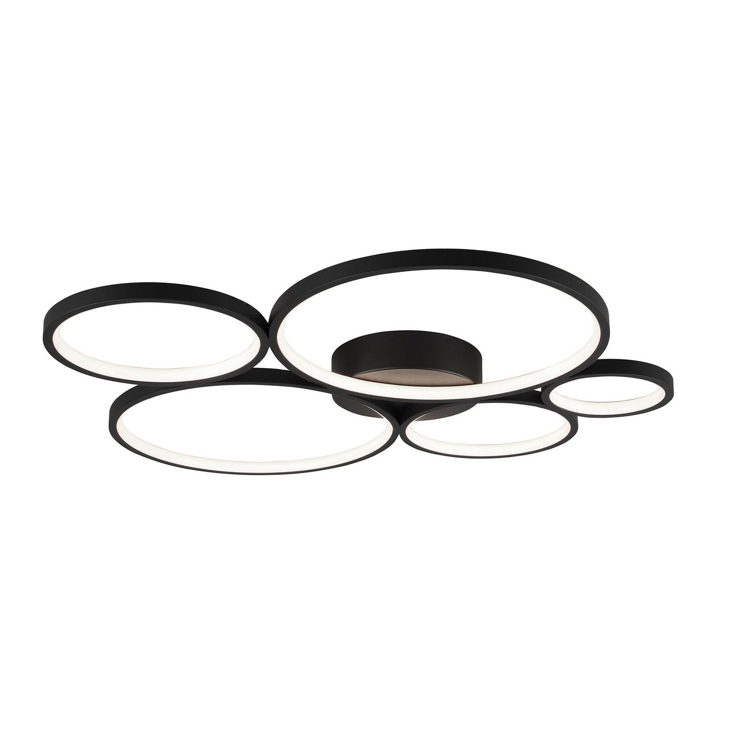 B-Ware Trio Lighting Led Deckenlampe Rondo Hängelampe Deckenlicht Lampe Led 49 W Schw782