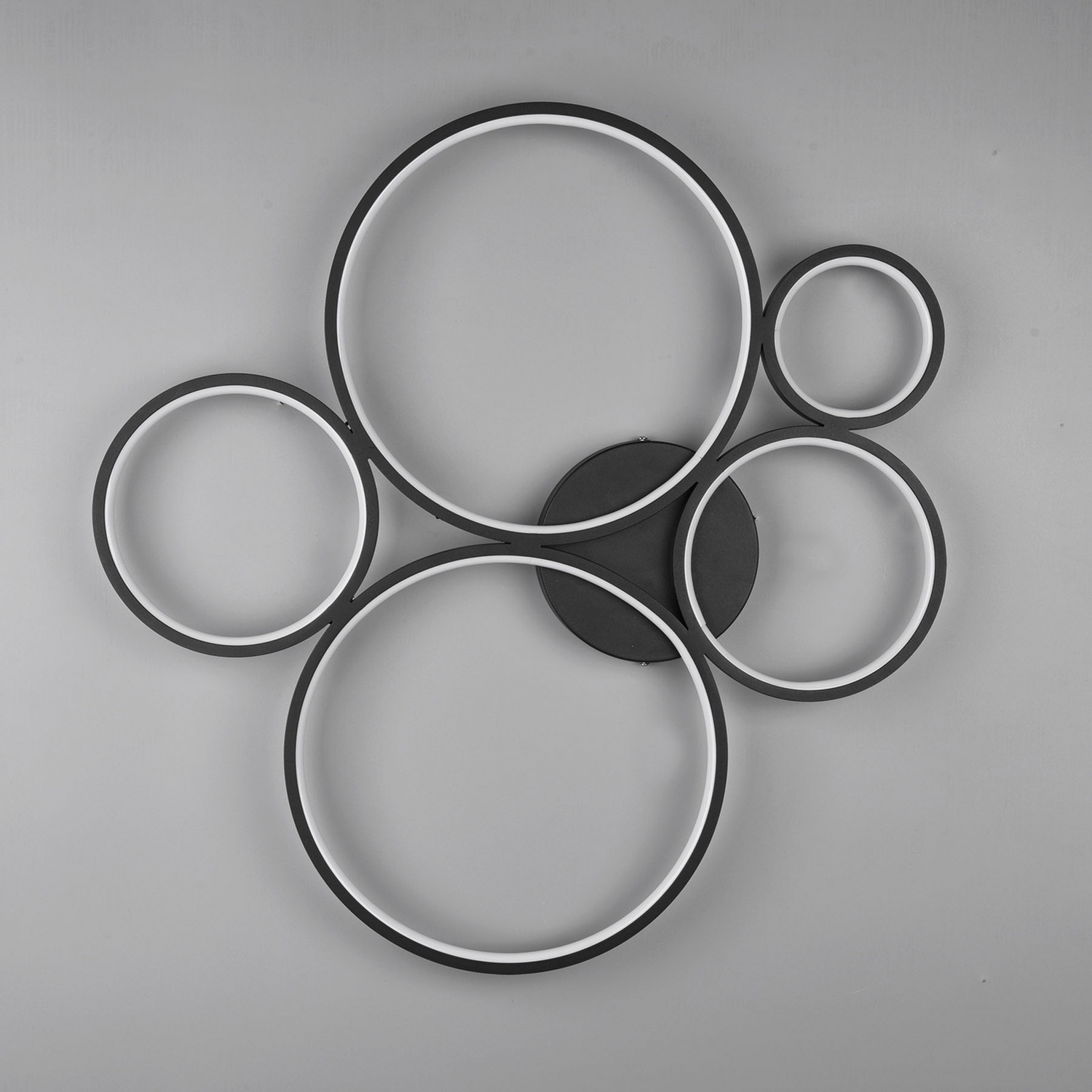 B-Ware Trio Lighting Led Deckenlampe Rondo Hängelampe Deckenlicht Lampe Led 49 W Schw782