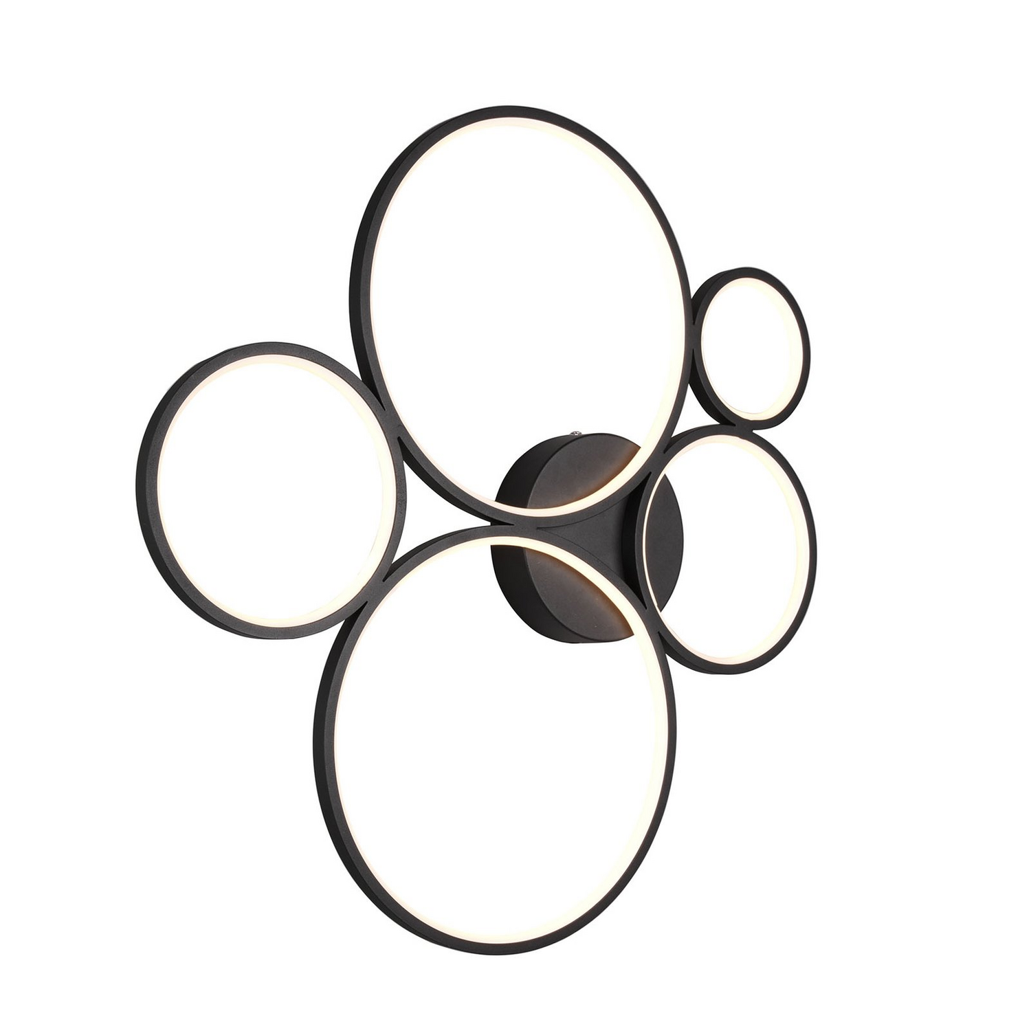 B-Ware Trio Lighting Led Deckenlampe Rondo Hängelampe Deckenlicht Lampe Led 49 W Schw782