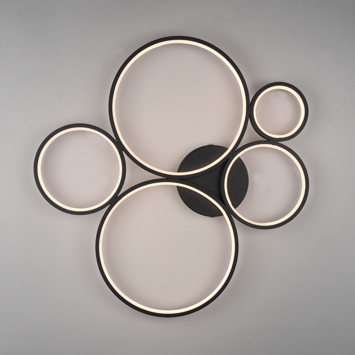 B-Ware Trio Lighting Led Deckenlampe Rondo Hängelampe Deckenlicht Lampe Led 49 W Schw782