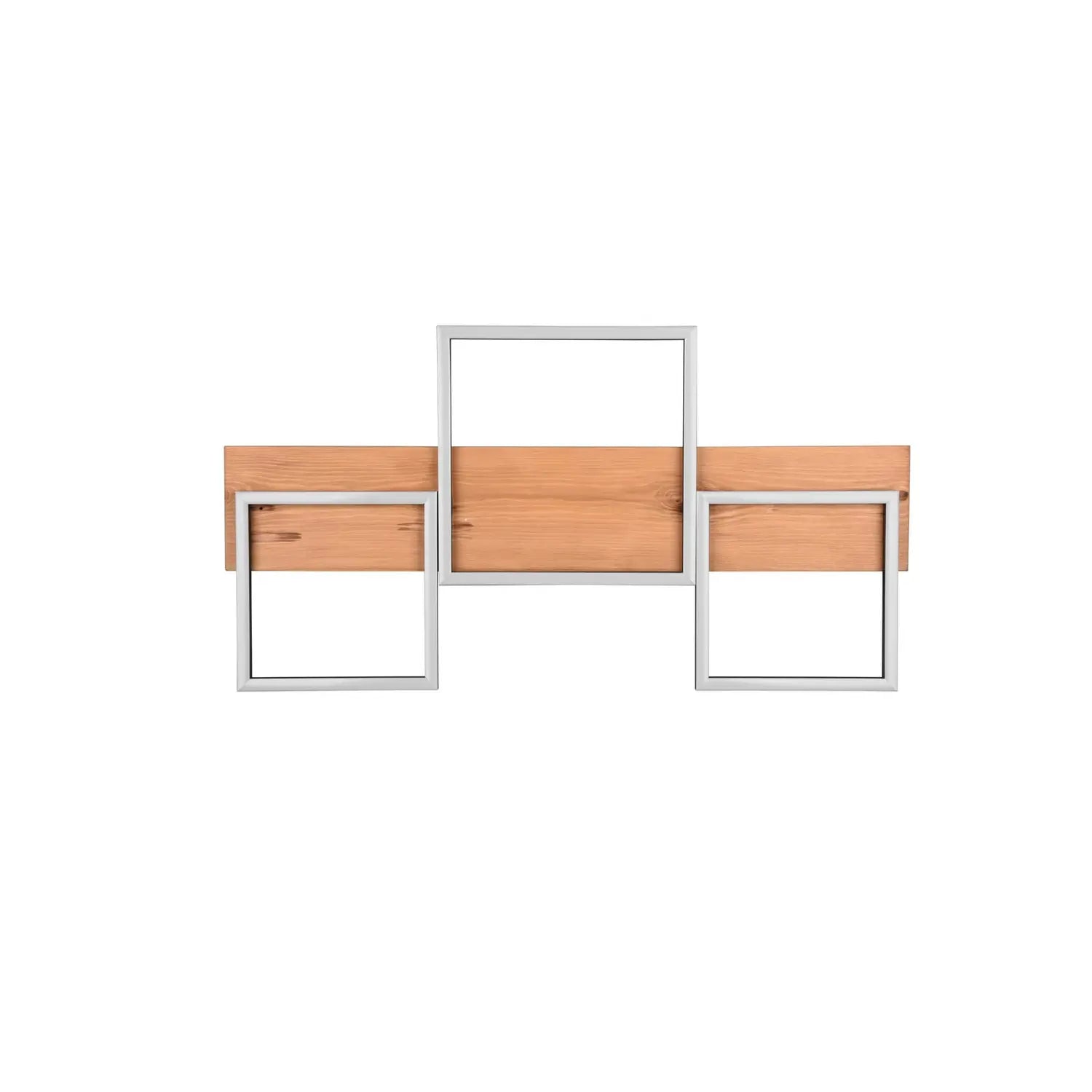 B-Ware Trio Lighting Deckenleuchte Led Deckenlampe Harper Braun Dimmbar Holz Metall  - 4017807524994
