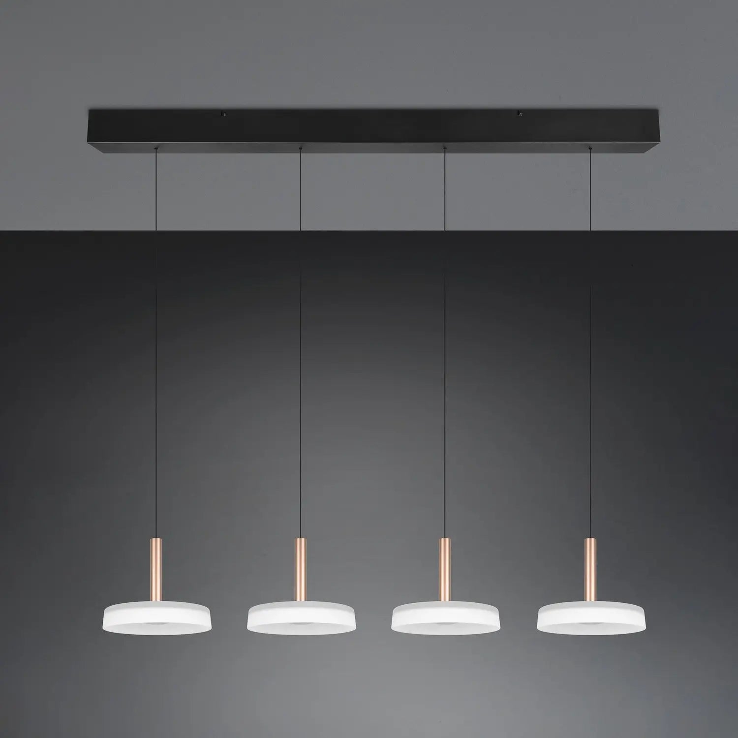 B-Ware Trio Lighting Hängeleuchte Pendelleuchte Led Celeste Weiß Braun Dimmbar 115 Cm - 4017807627404