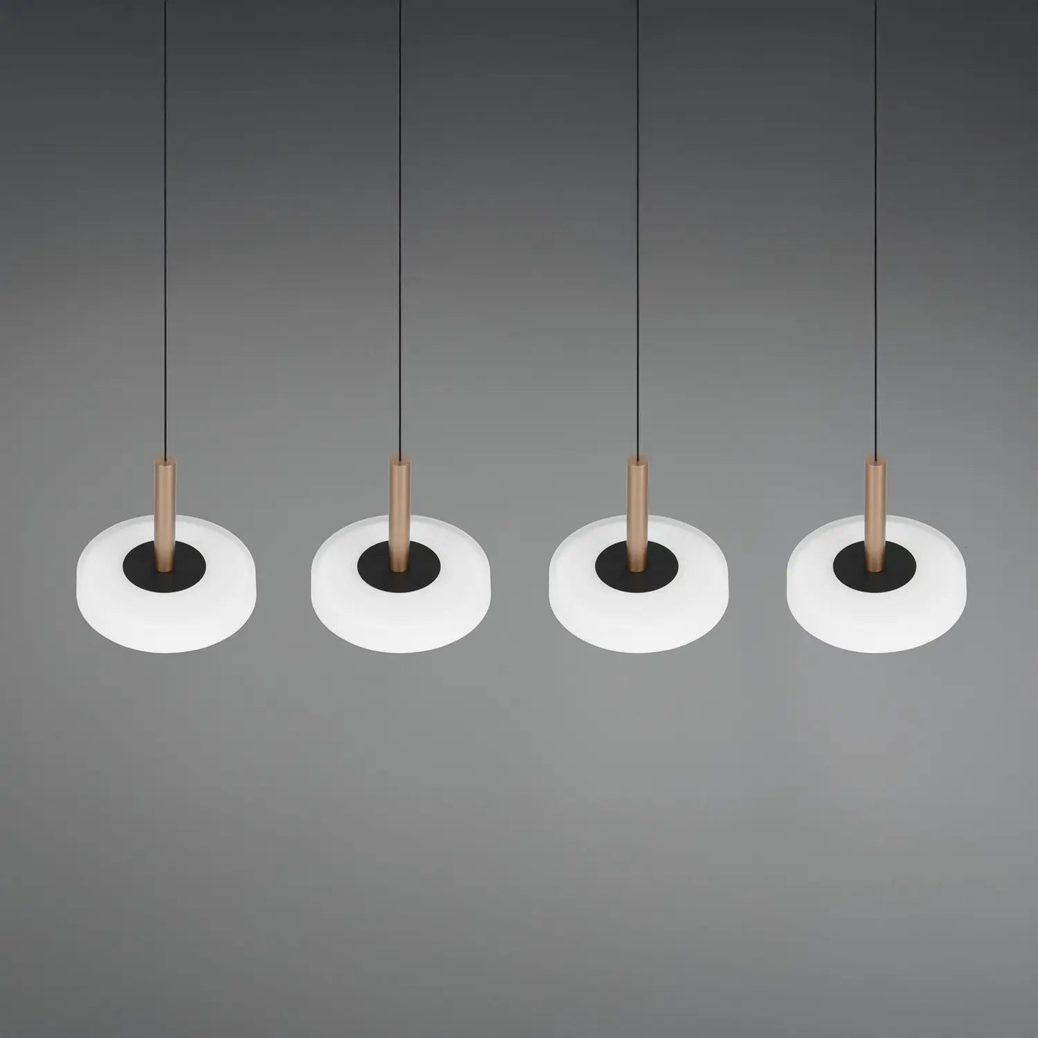 B-Ware Trio Lighting Hängeleuchte Pendelleuchte Led Celeste Weiß Braun Dimmbar 115 Cm - 4017807627404