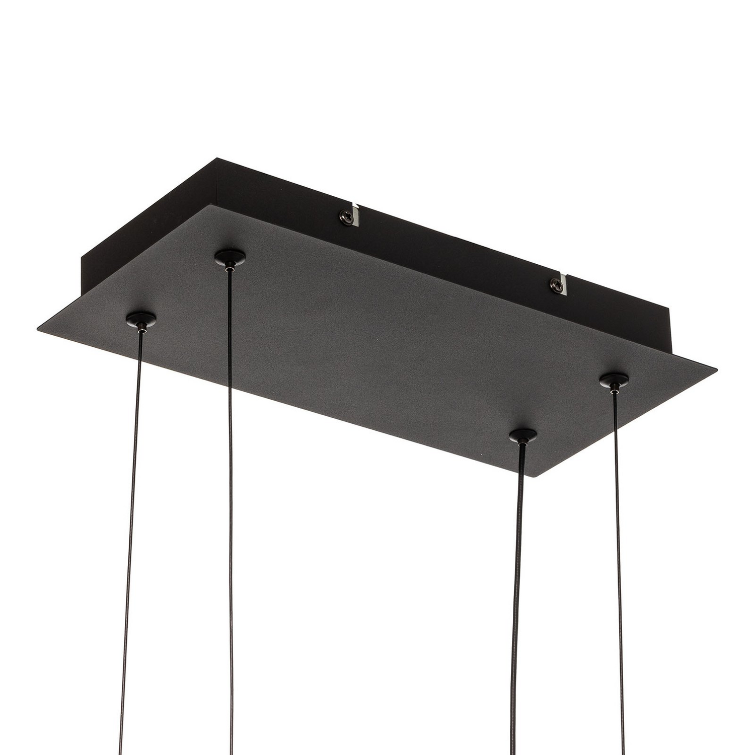 B-Ware Hängeleuchte Pendelleuchte Trio Lighting Led Salinas Schwarz Matt Warmweiß