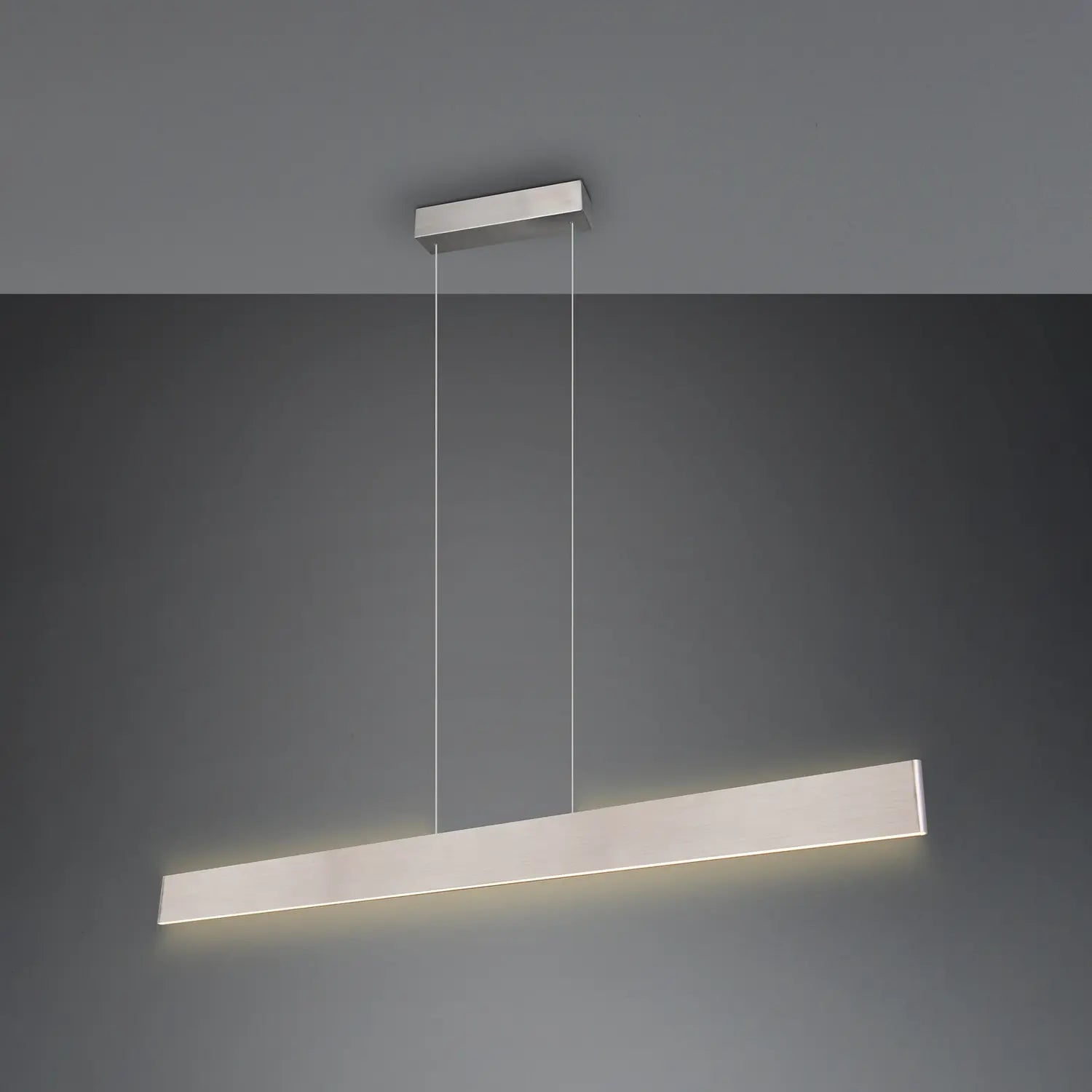 B-Ware Trio Lighting Pendelleuchte Hängeleuchte Led Nickel Matt Metall Galway Dimmbar - 4017807616675
