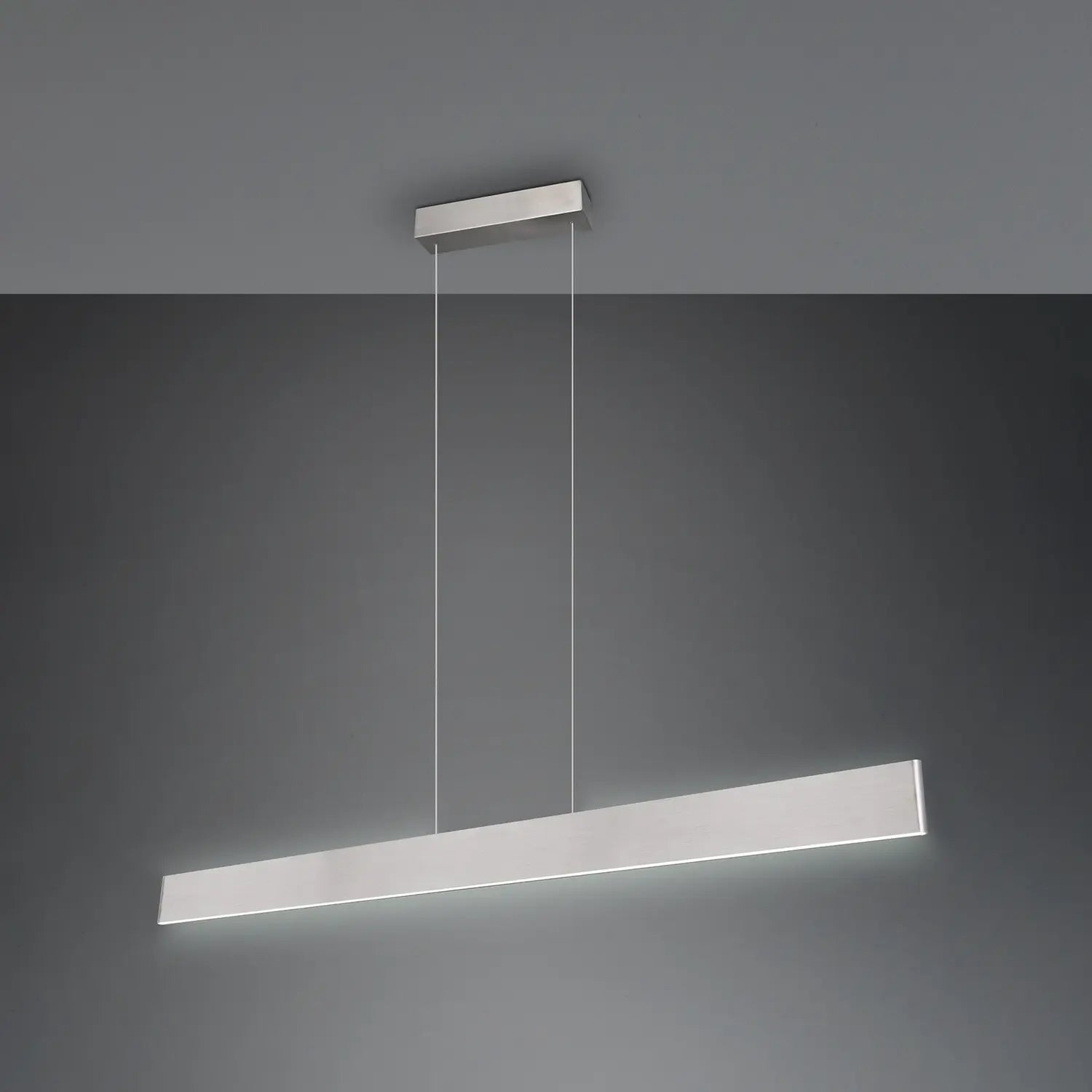 B-Ware Trio Lighting Pendelleuchte Hängeleuchte Led Nickel Matt Metall Galway Dimmbar - 4017807616675