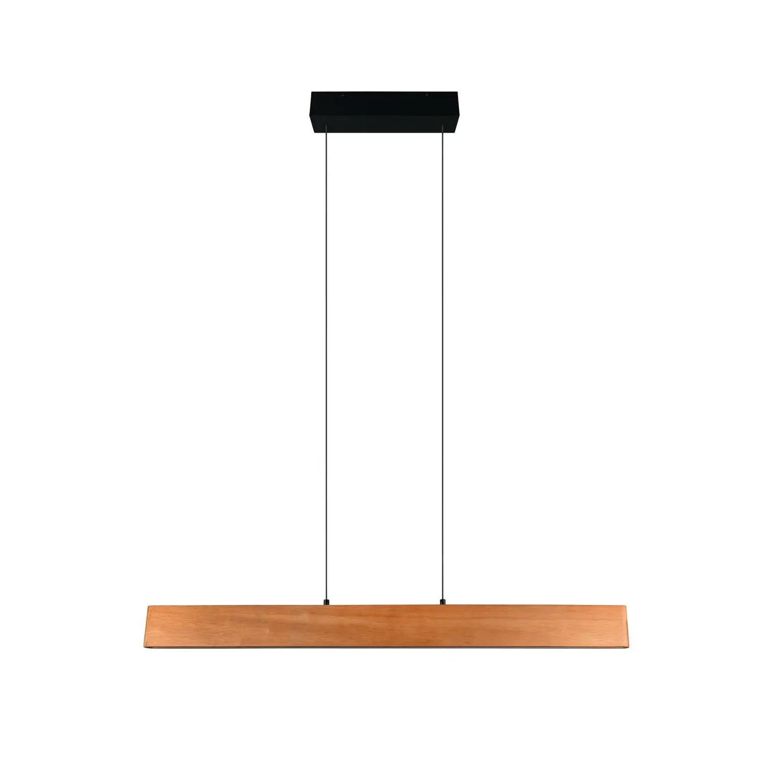 B-Ware Trio Lighting Pendelleuchte Hängeleuchte Led Edgewood Holz Cct Touch 115 Cm - 4017807662238
