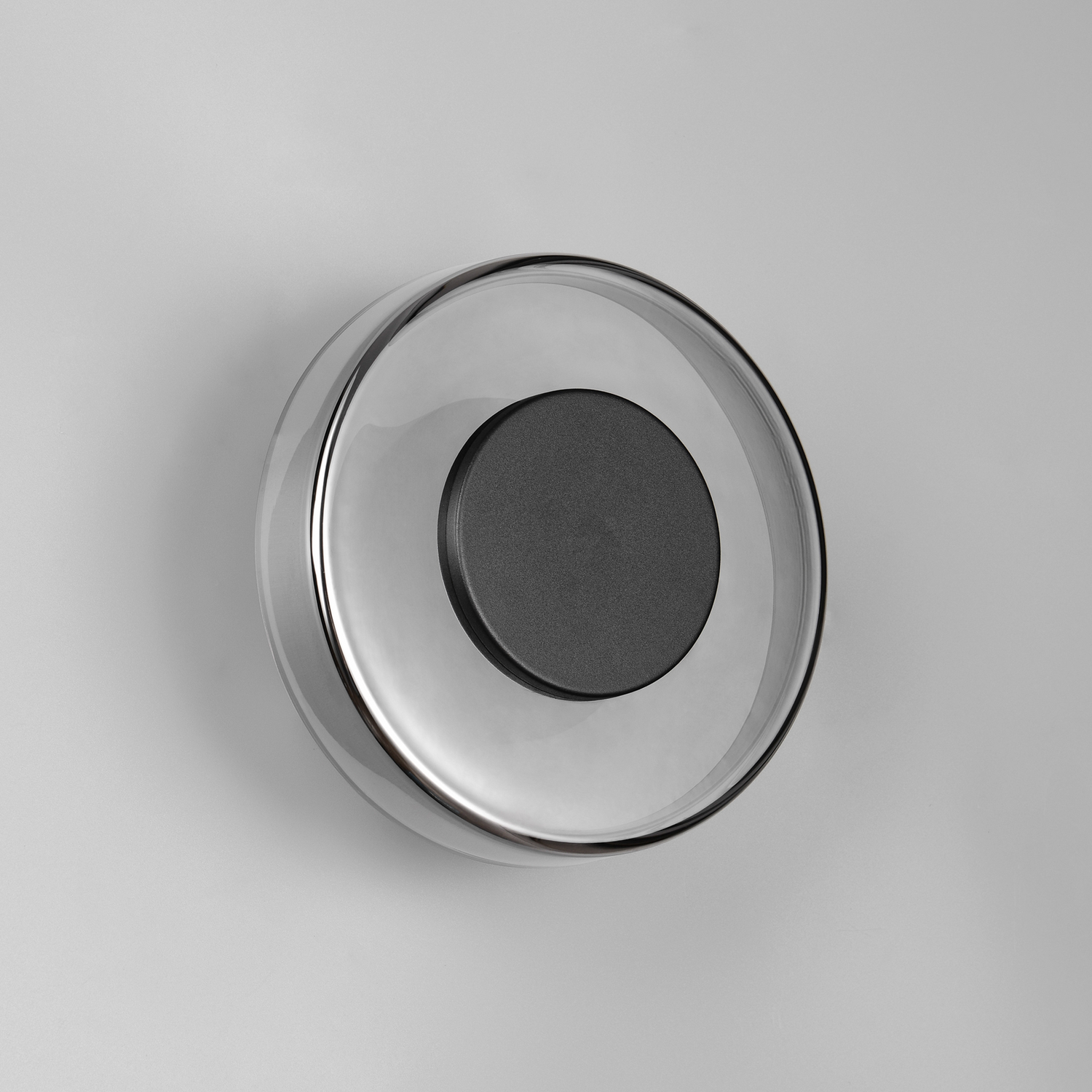 B-Ware Trio Lighting Led Wandleuchte Wandlampe Celeste Schwarz Chrom Glas Dimmbar 22 Cm - 4017807616866