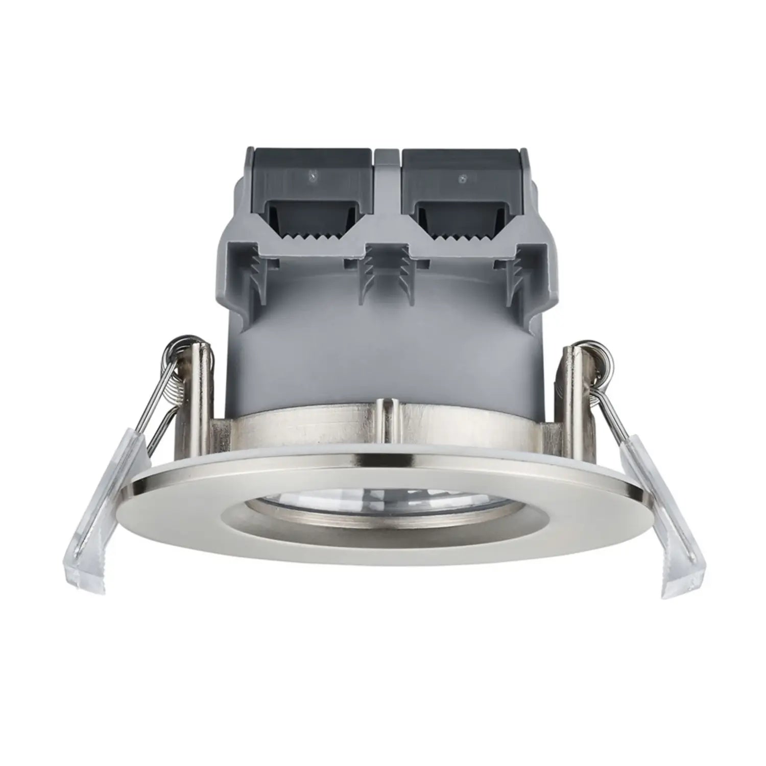 B-Ware Trio Lighting Einbaustrahler Deckenspot Led Nickel Ip65 Zagros Warmweiß 3 Stück - 4017807376944