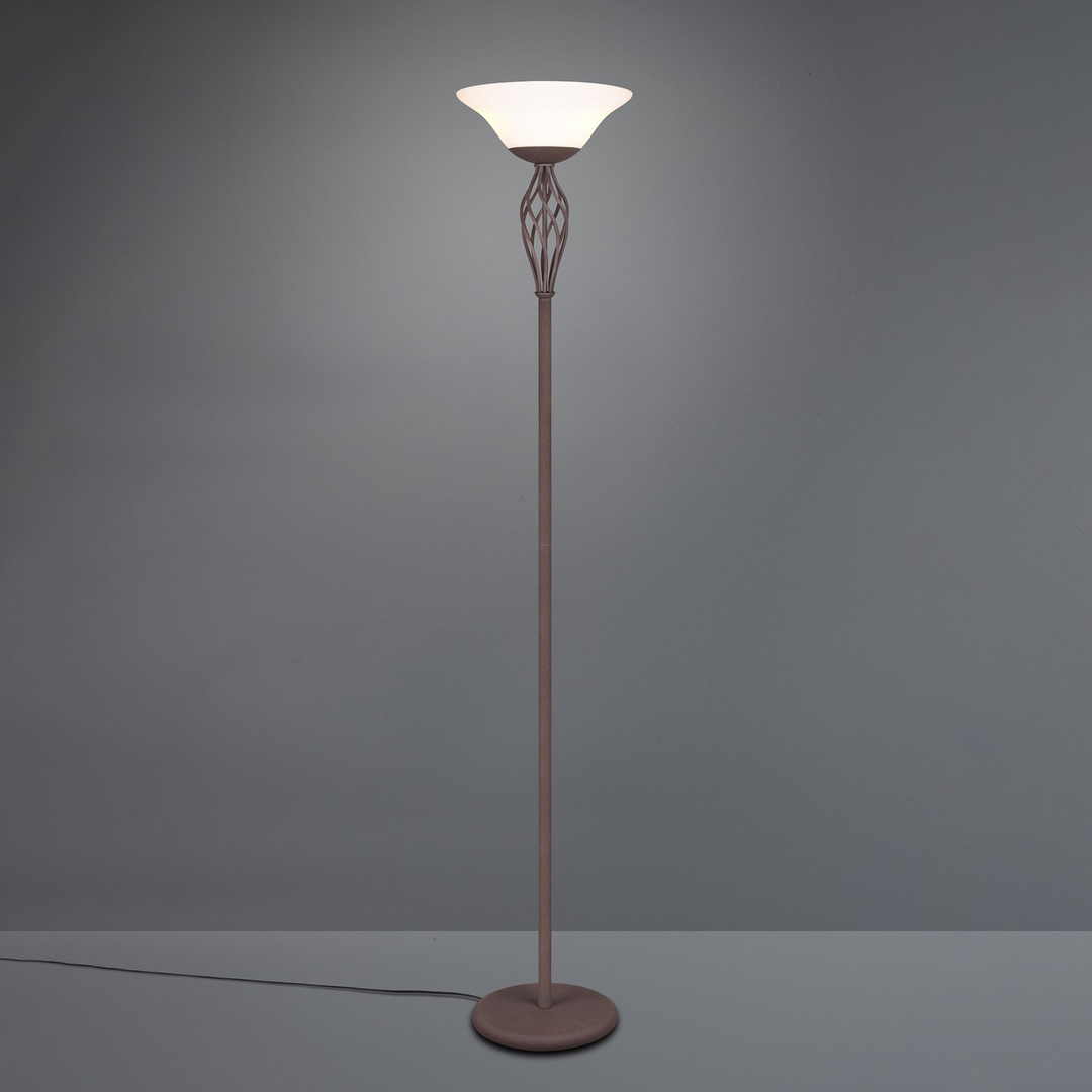 Trio Lighting Stehleuchte Standlampe Lampe Rustica Fußschalter Rost Leuchte Spot B-Ware - 4017807504712