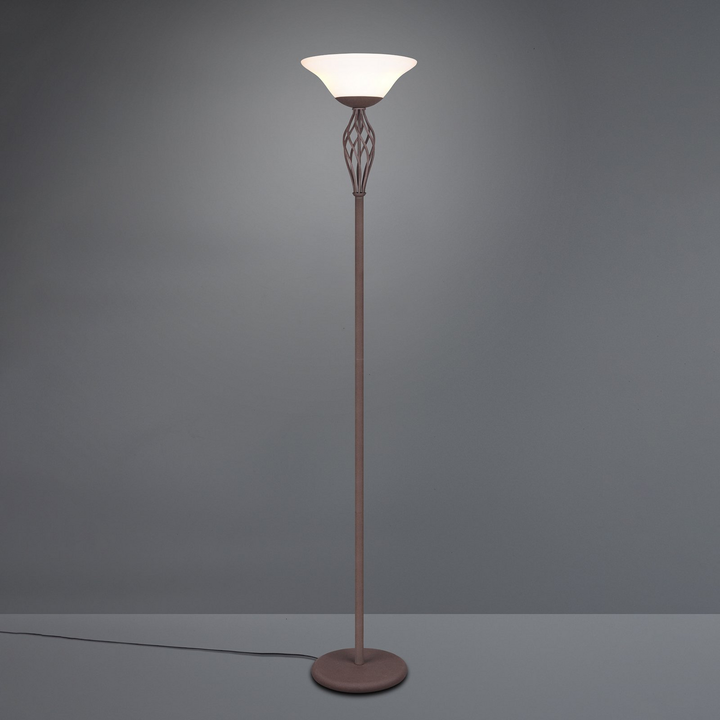 Trio Lighting Stehleuchte Standlampe Lampe Rustica Fußschalter Rost Leuchte Spot B-Ware - 4017807504712