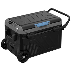 B-Ware Tripcool Minikühlschrank Partykühler Kompressor Kühlbox Schwarz 40 L C053 040