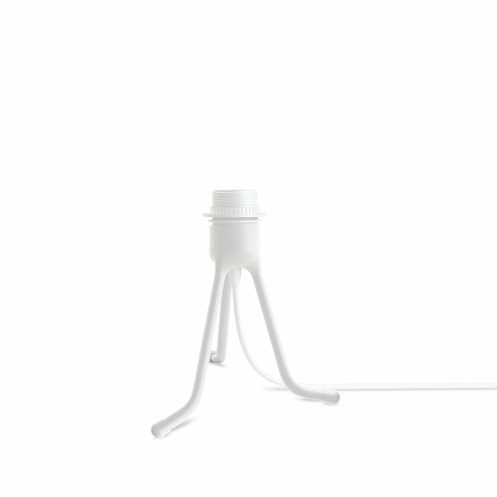 B-Ware Umage Tripod Tischleuchtenfuß Lampengestell Standfuß Lampe 18.6cm Matt Weiß - 5710302040530