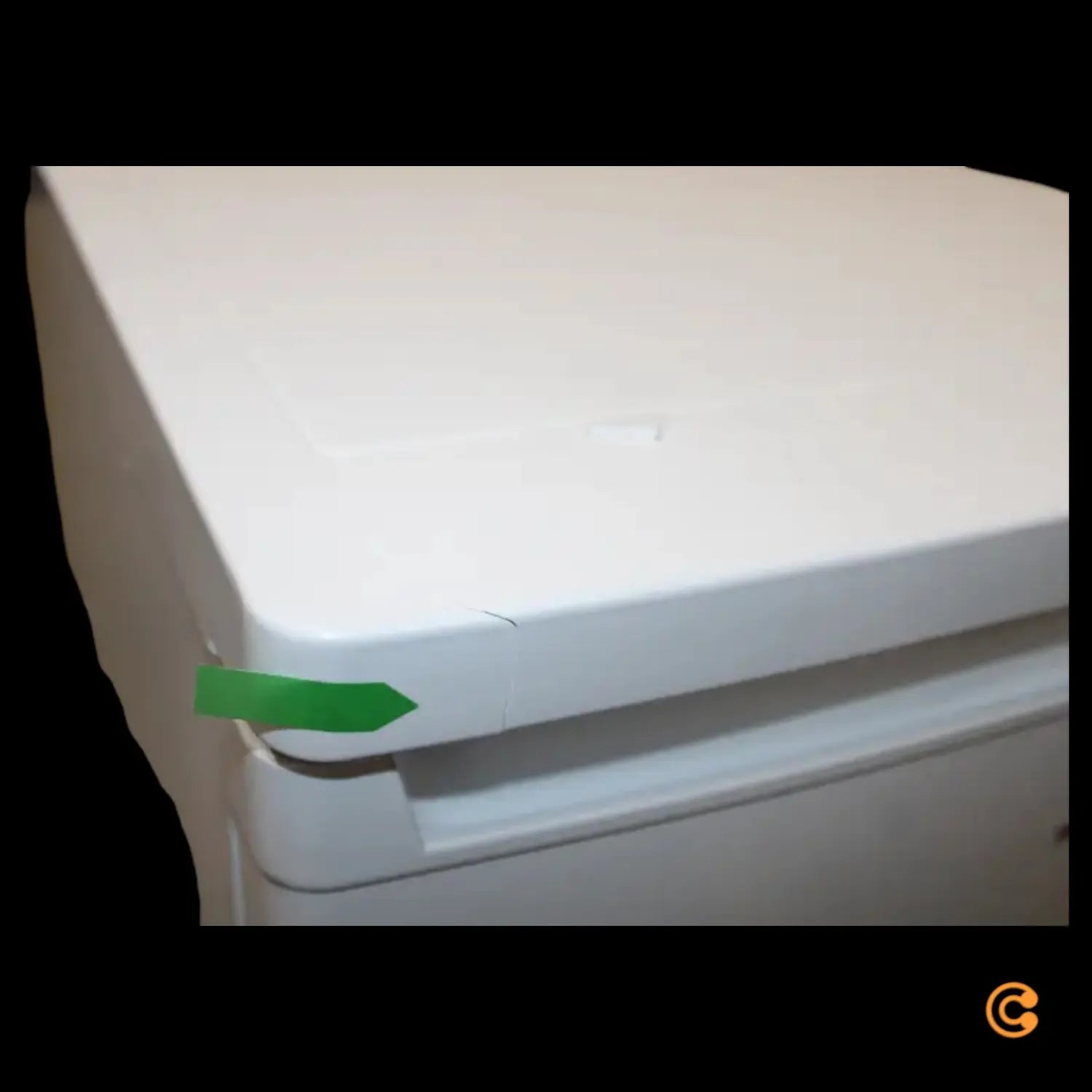 B-Ware Trisa 7809.7012 Kühlschrank Kühlgerät Eek D 126 L Weiß Siehe Text/Foto - 7640439760910