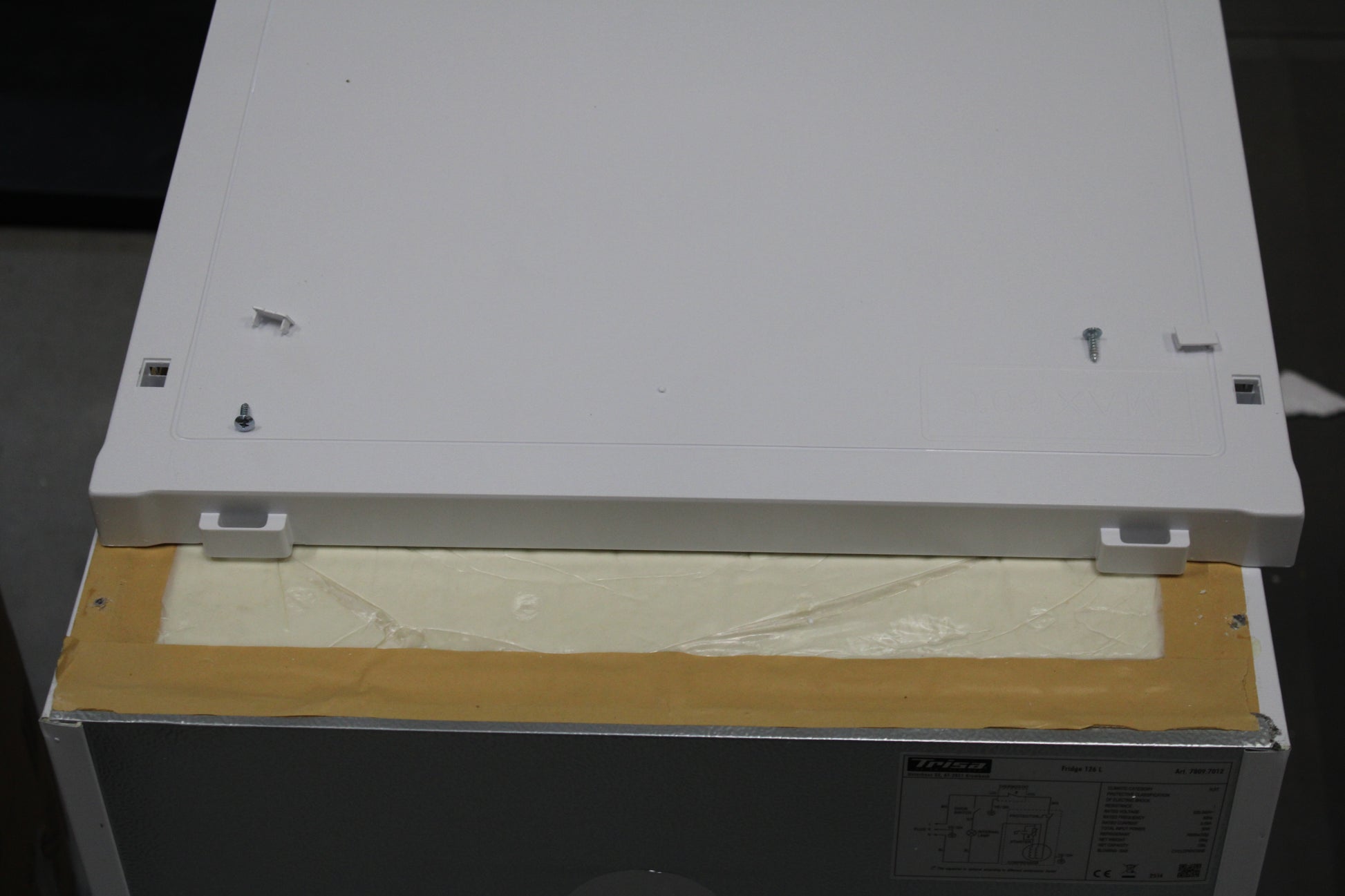 Trisa 7809.7012 Kühlschrank Kühlgerät EEK D 126L Standgerät Weiß SIEHE TEXT/F157 - 7640439760910