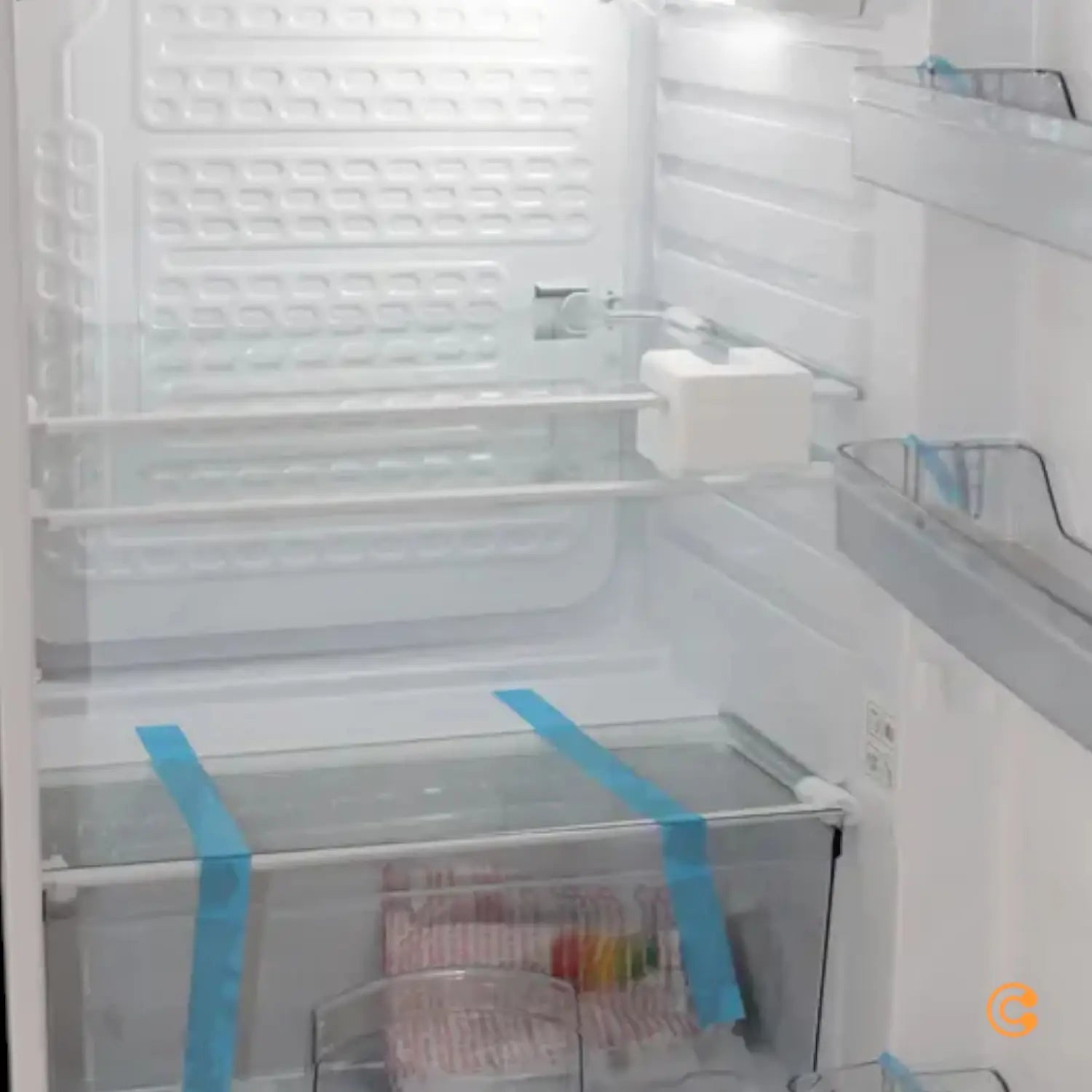 B-Ware Trisa 7809.7012 Kühlschrank Kühlgerät Eek D 126 L Weiß Siehe Text/Foto - 7640439760910