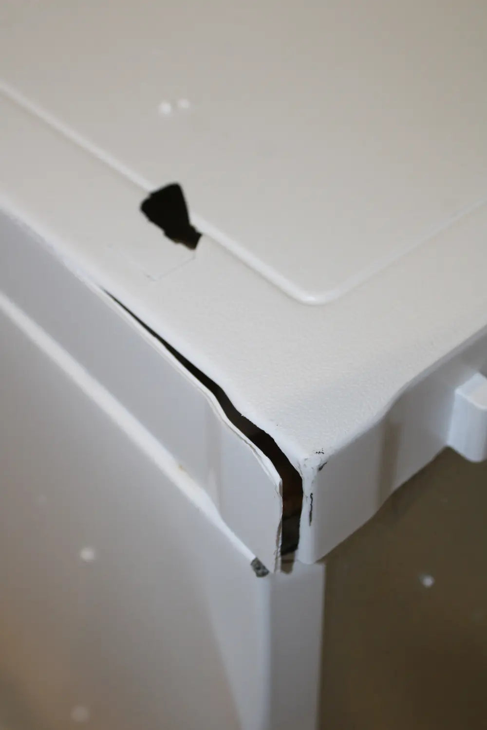C-Ware Trisa 7809.7012 Kühlschrank Kühlgerät Eek D 126 L Standgerät Siehe Text/Foto - 7640439760910