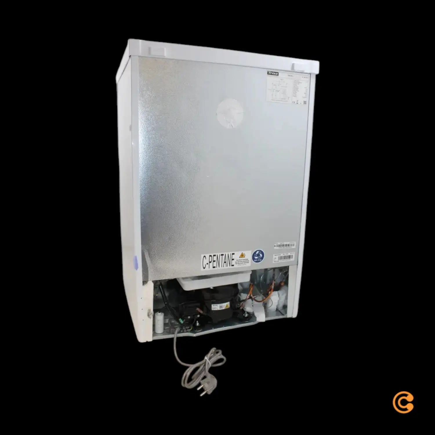 B-Ware Trisa 7809.7012 Kühlschrank Kühlgerät Eek D 126 L Weiß Siehe Text/Foto - 7640439760910