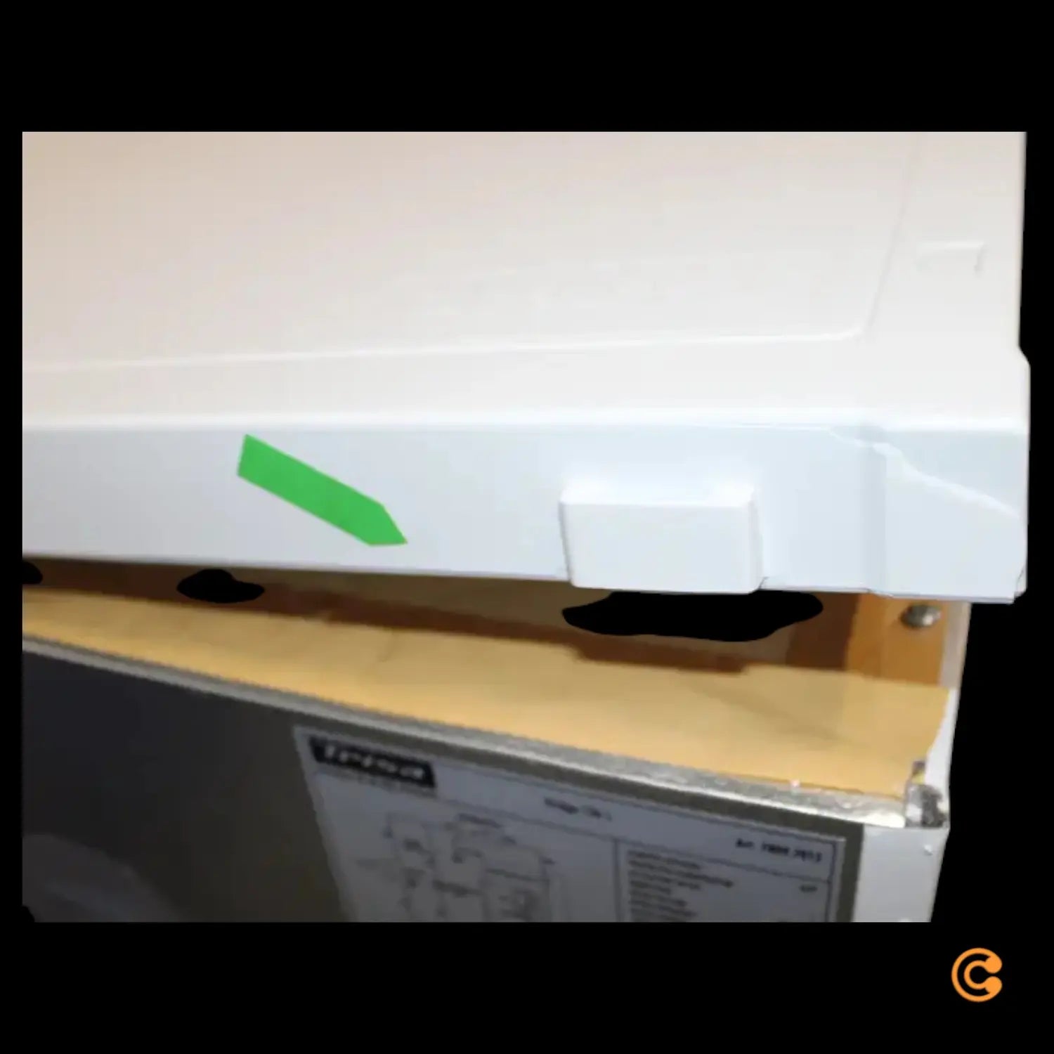 B-Ware Trisa 7809.7012 Kühlschrank Kühlgerät Eek D 126 L Weiß Siehe Text/Foto - 7640439760910