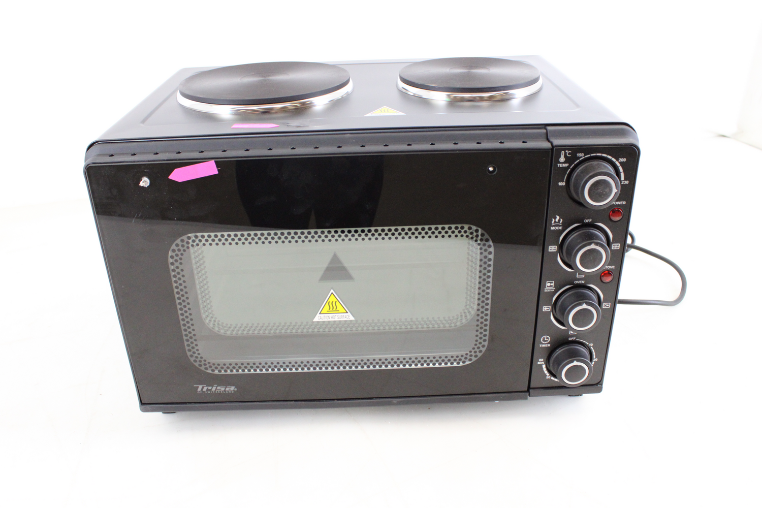 Trisa Bake & Cook Minibackofen Backofen Ofen Kochfunktion Siehe Text/Foto B-Ware - 7640139994196