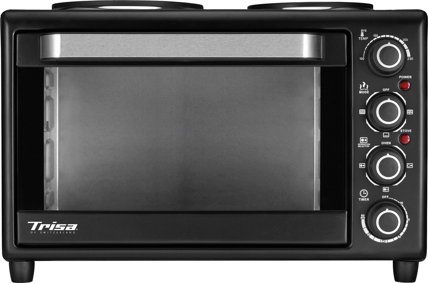 B-Ware Trisa Bake & Cook Minibackofen Backofen Ofen Kochfunktion Timerfunktion - 7640139994196