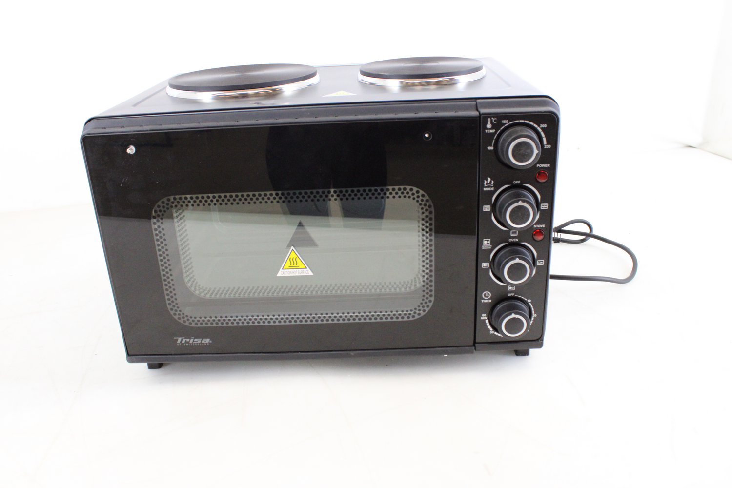 Trisa Bake & Cook Minibackofen Backofen Ofen Kochfunktion Siehe Text/Foto B-Ware - 7640139994196