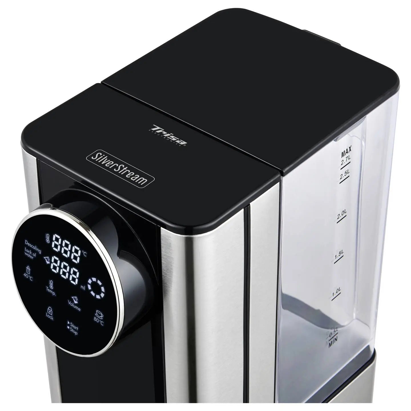 B-Ware Trisa Heißwasserspender Wasserkocher Silver Stream Edelstahl Küche Wassergerät - 7640439761603