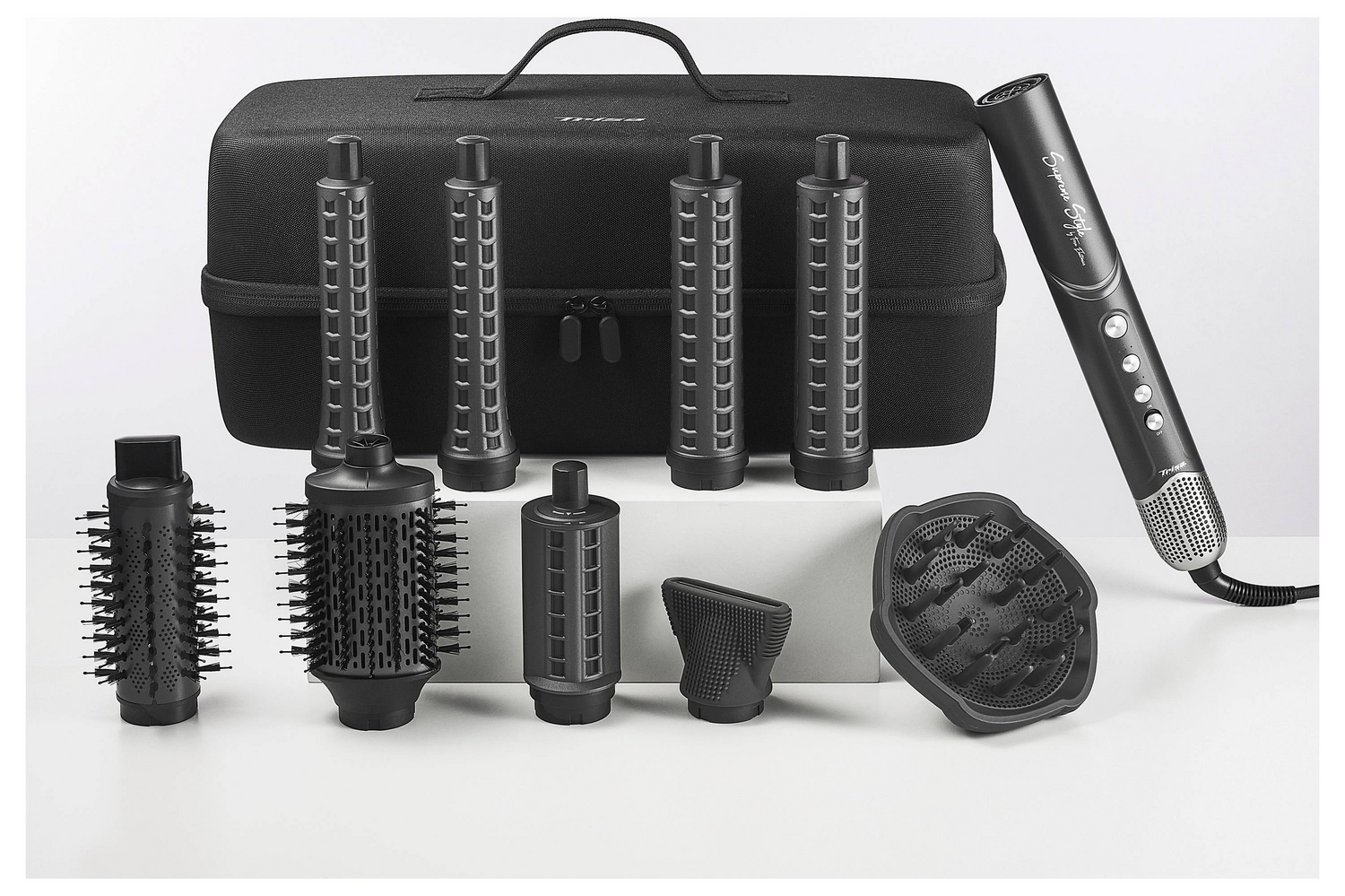 Trisa Supreme Style Haartrockner Trockenbürste Föhnbürste Lockenstab B-Ware