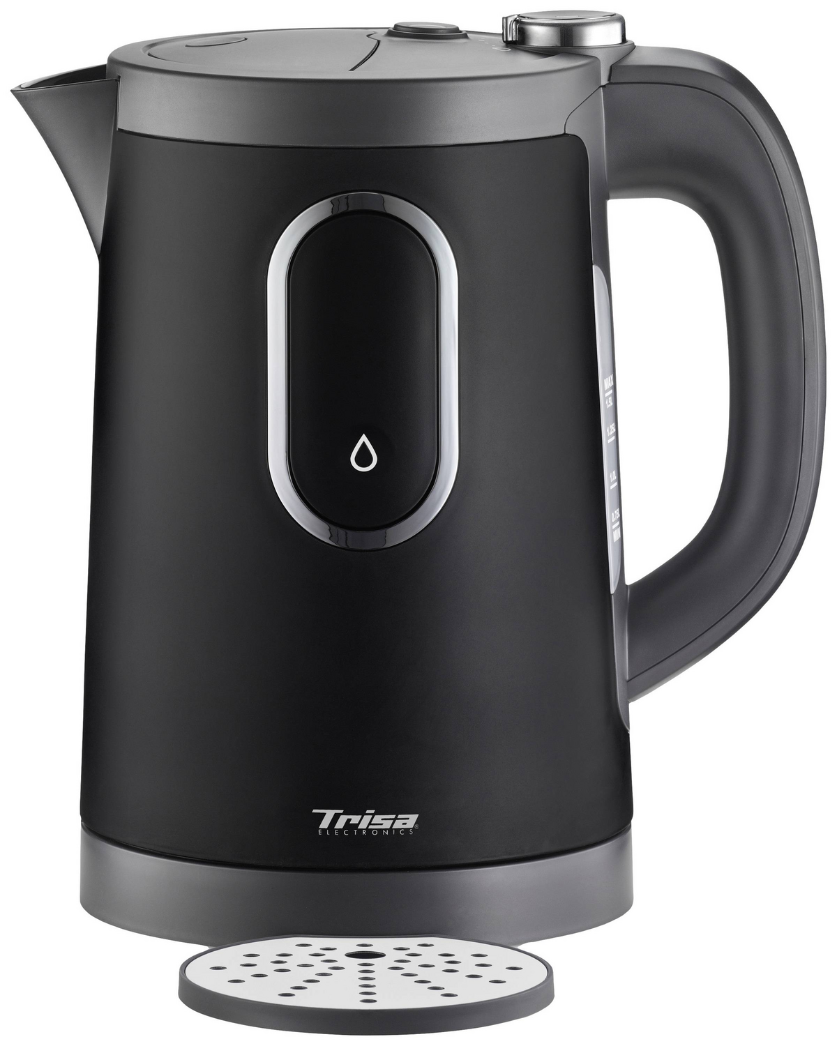 Trisa 2 In1 Perfect Cup Sw Wasserkocher Schwarz Teekocher Warmehaltefunktion B-Ware - 7640306326010