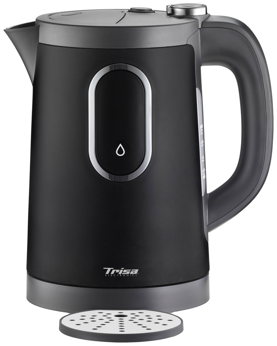 Trisa 2 In1 Perfect Cup Sw Wasserkocher Schwarz Teekocher Warmehaltefunktion B-Ware - 7640306326010