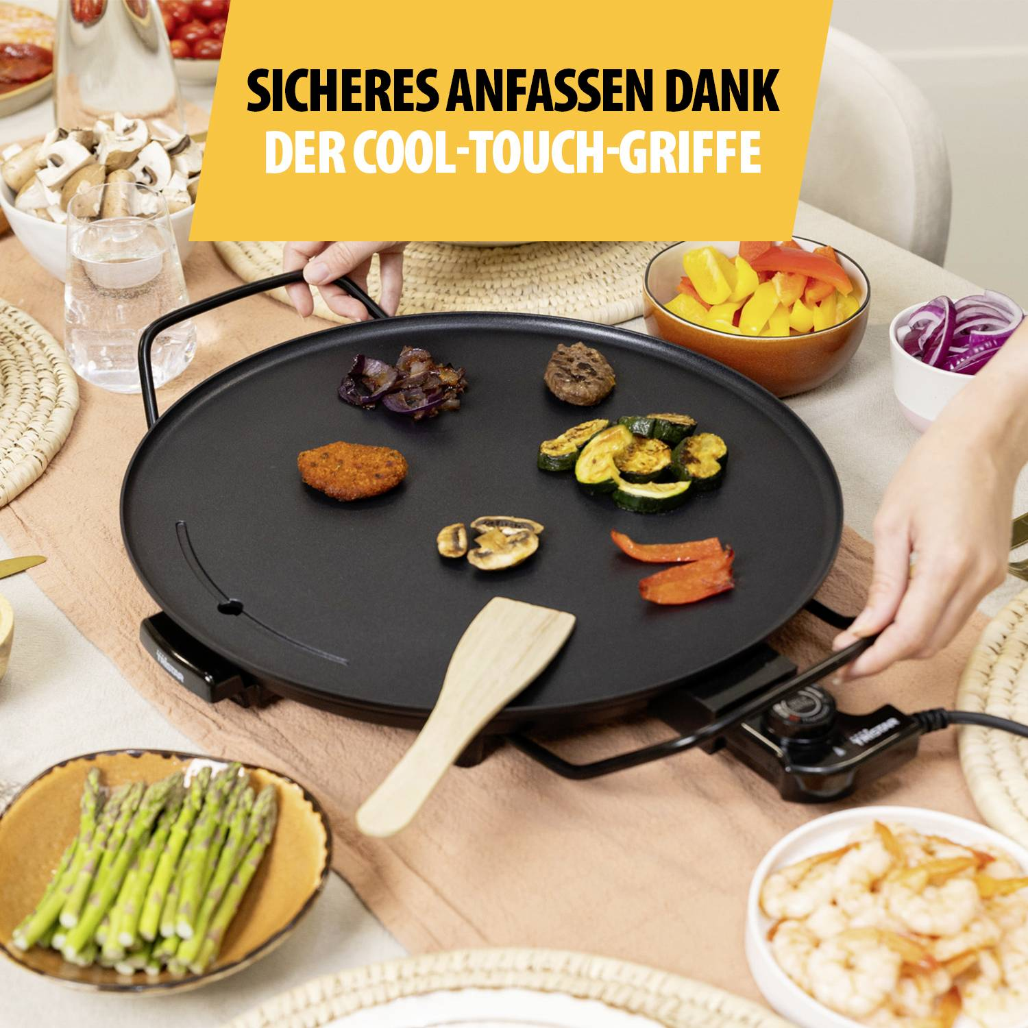 Tristar Bp 2787 Elektro Grillplatte Schwarz Grill Gartengrill Picknickgrill B-Ware - 8712836974012