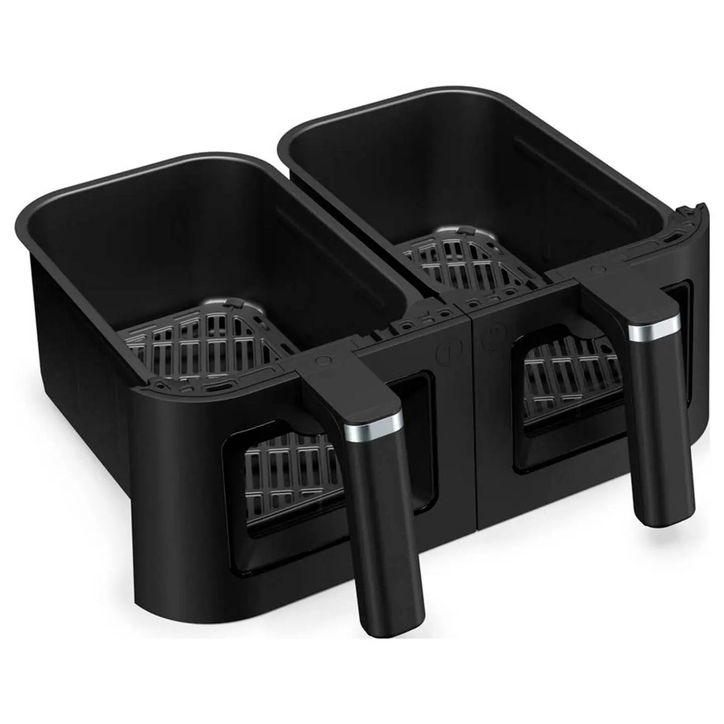 B-Ware Tristar Heißluftfritteuse Fritteuse Doppelkorb Airfryer Schwarz Grillrost 9 L - 8711387998423