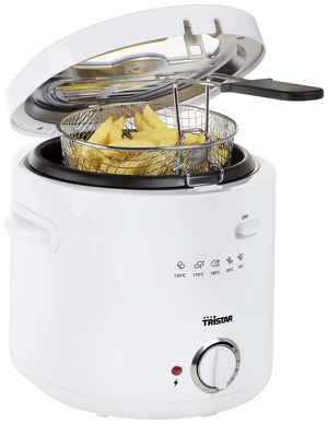 B-Ware Tristar Fr 6941 Fritteuse Fritöse Fett Fritteuse 1,5 Liter 1000 W 190 °C Weiß