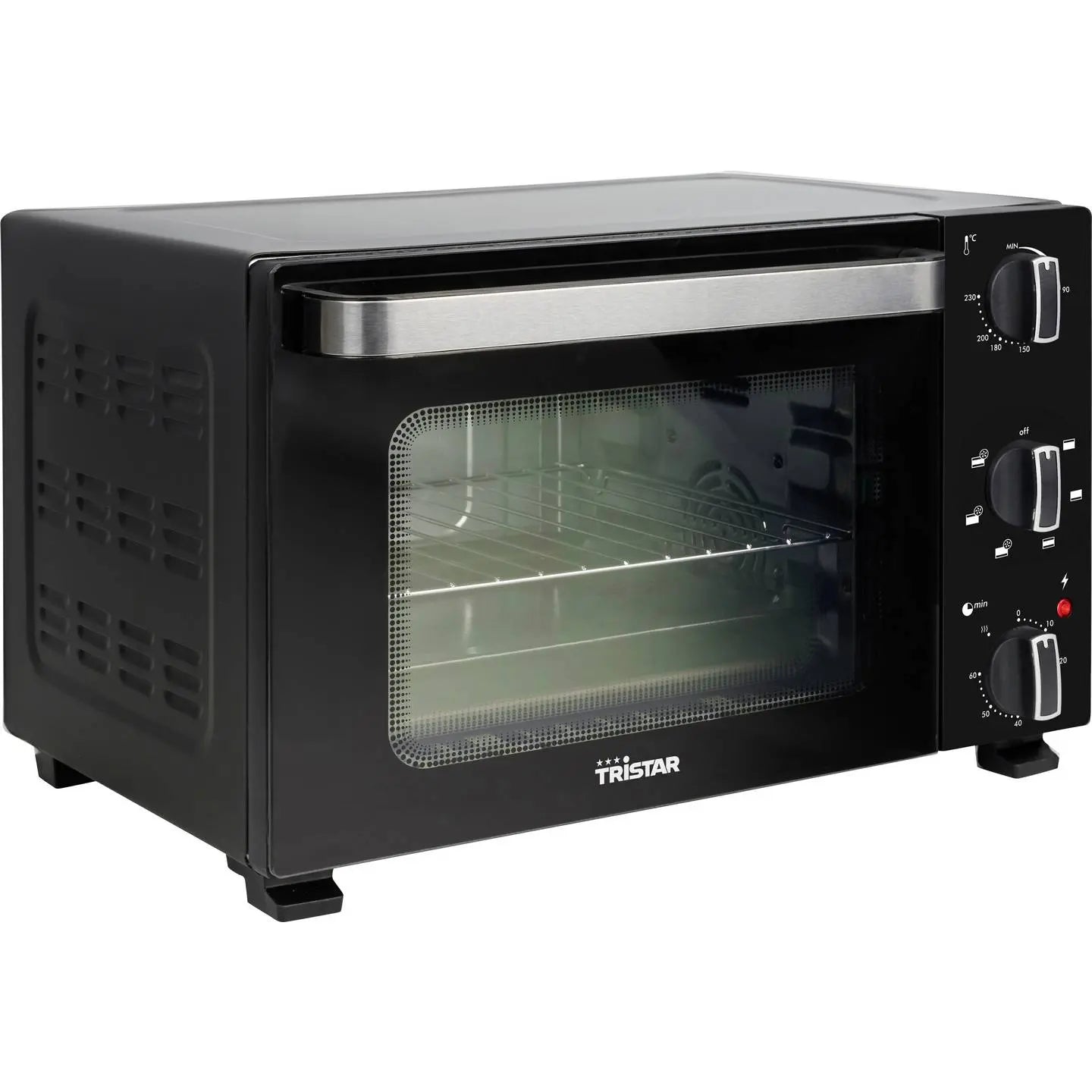 B-Ware Tristar Minibackofen Mini Ofen Schwarz 20 Liter Elektro Timerfunktion Kompakt - 8711658520889