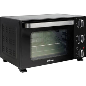 B-Ware Tristar Minibackofen Mini Ofen Schwarz 20 Liter Elektro Timerfunktion Kompakt