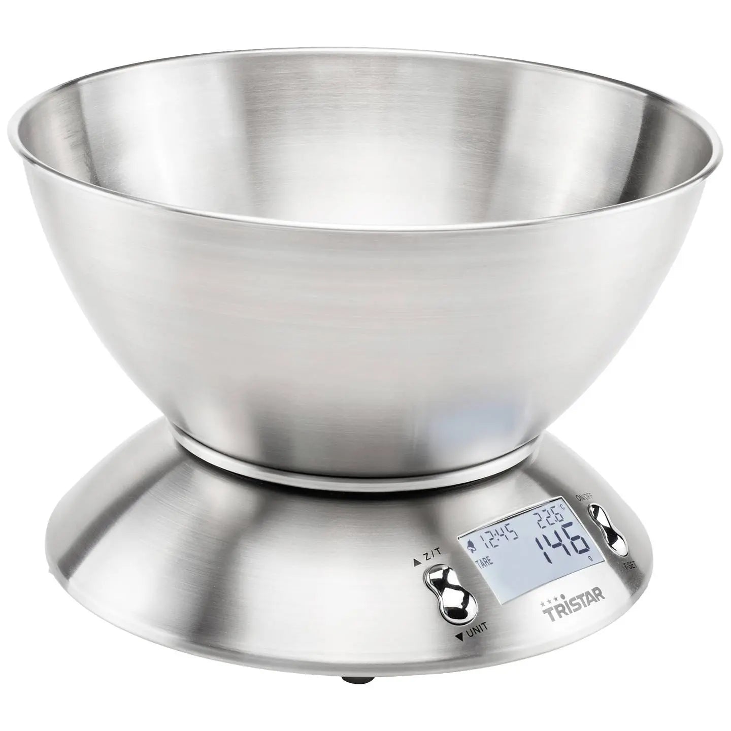 B-Ware Tristar Kw 2436 Küchenwaage Waage Digitalwaage Küchenwaage 5kg Silber - 8713016024367