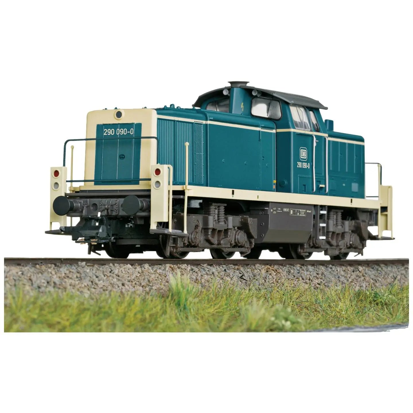 B-Ware Trix Diesellok Rangierlokomotive H0 Br 290 Db Modellbahn Ozeanblau Lokomotive - 4028106259036