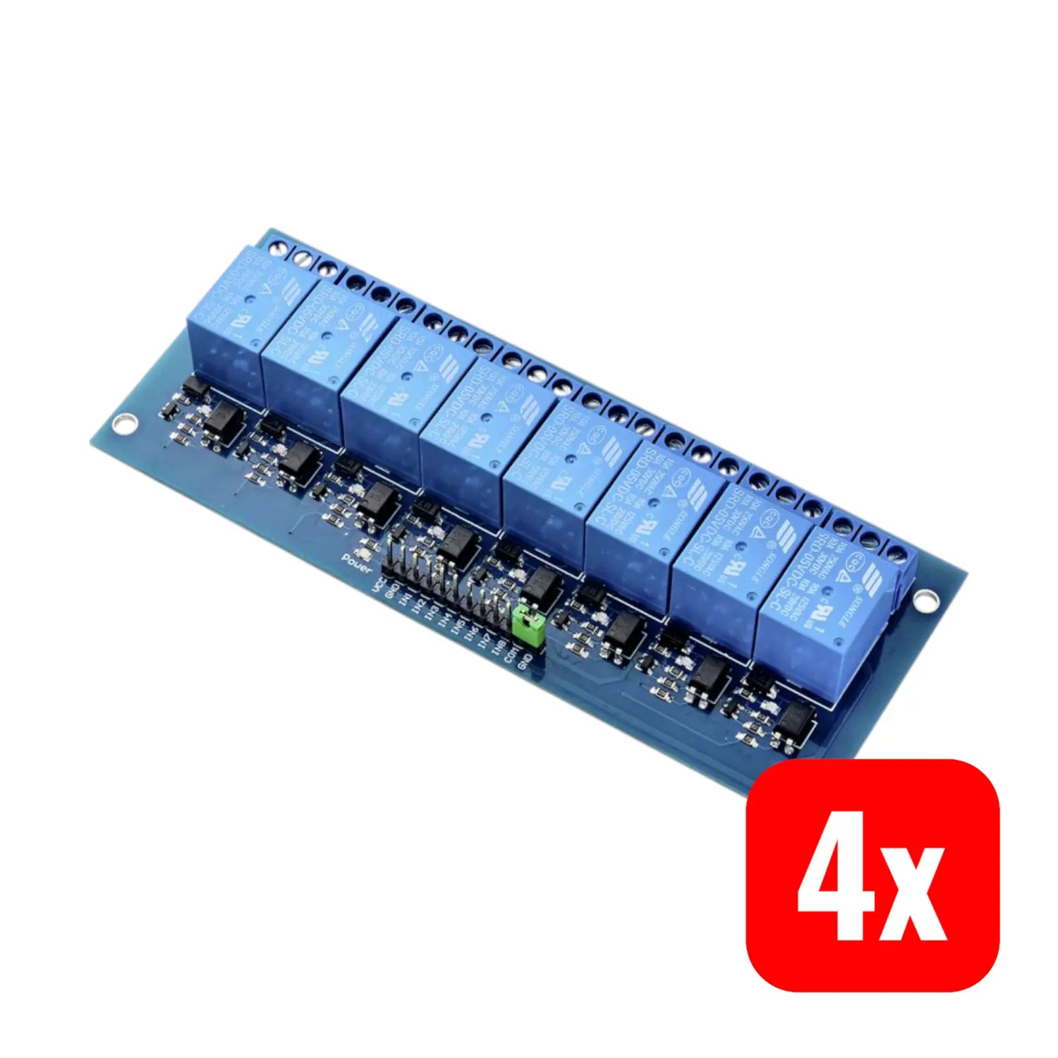 B-Ware Tru Components Tc 9072496 Relais Platine Breakout Board Für Arduino 4 Stück - 4064161076904