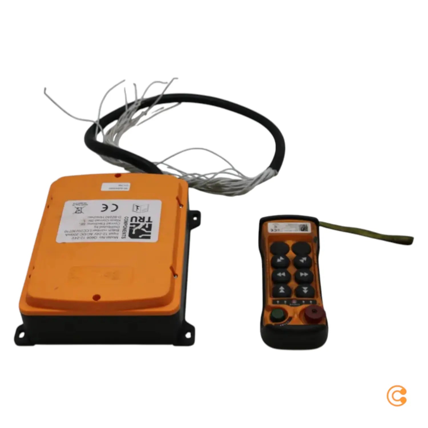 C-Ware Tru Components Industrielle Funkfernsteuerung 6x2 Kanal 12   24 V Siehe Text/Foto - 4064161250595