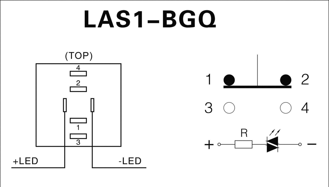 Tru Components 701918 Las1 Bgq 11 Ze/G/12 V Vandalismusgeschützter 10 Stück B-Ware