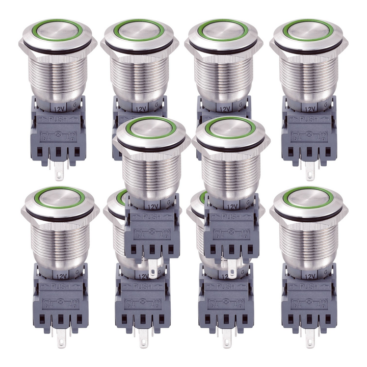Tru Components 701918 Las1 Bgq 11 Ze/G/12 V Vandalismusgeschützter 10 Stück B-Ware