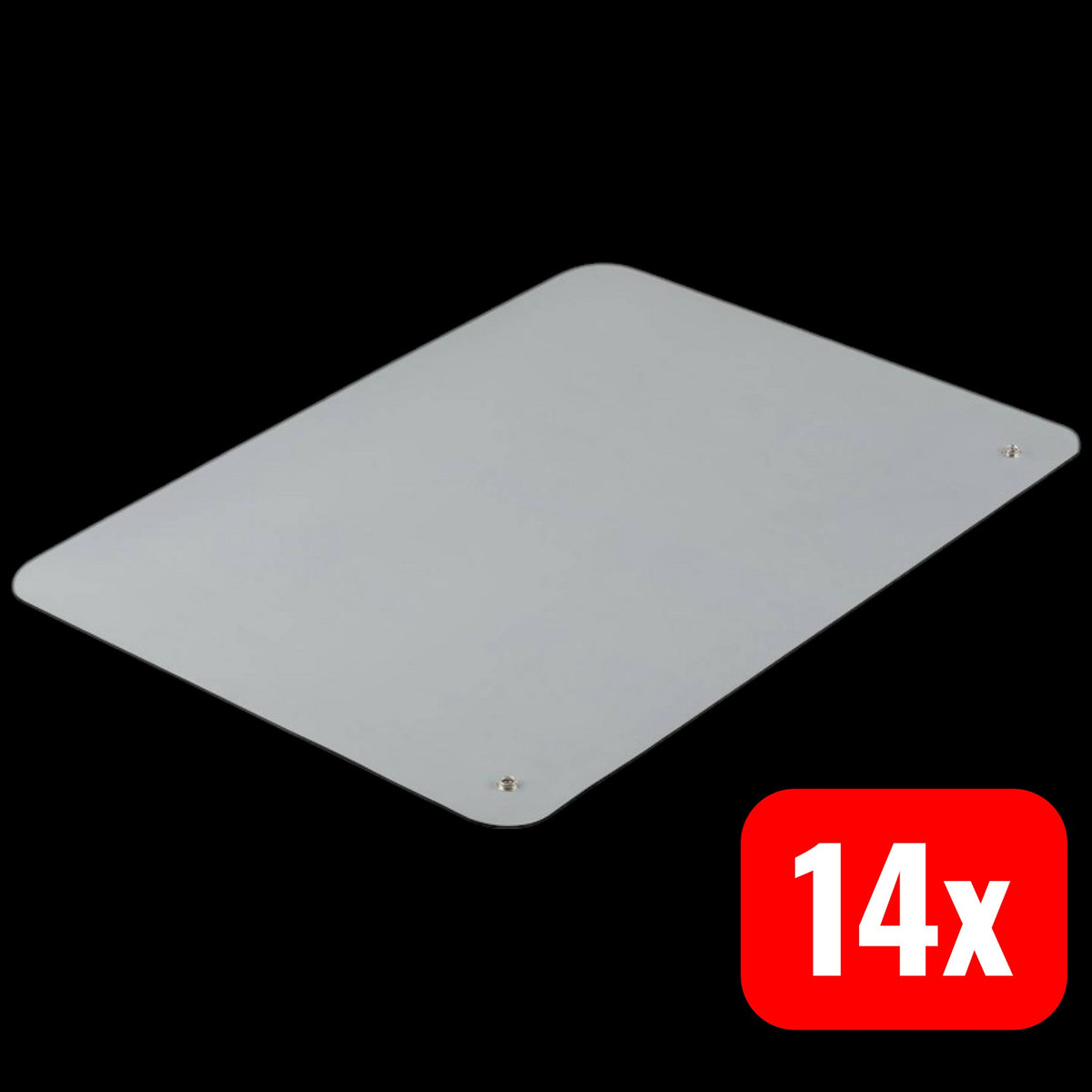 TRU COMPONENTS ESD Matte Unterlage Erdungsmatte Grau Nitril 14 STÜCK - 4064161321011