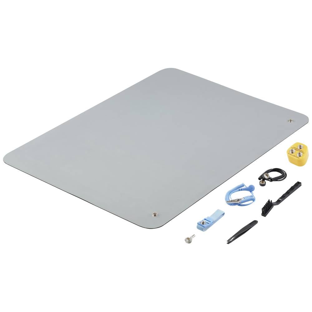 Tru Components ESD Tischmatten-SET Arbeitsplatzmatte antistatisch 650X2 Matte - 4064161322131