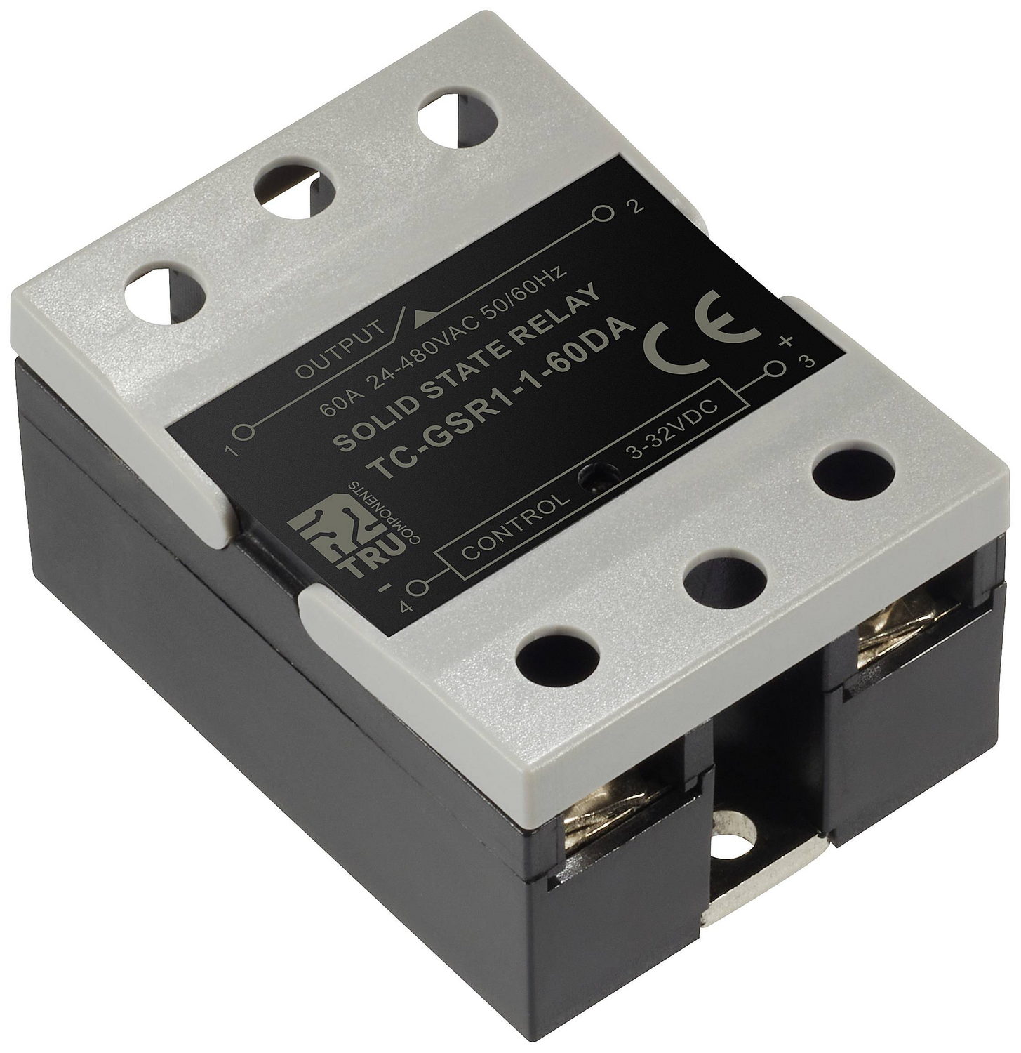 Tru Components Halbleiterrelais Relais Tc Gsr 1 60 Da 60 A Schaltspannung 2 Stück B-Ware - 4064161208527