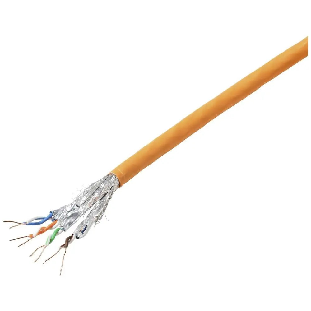 B-Ware Tru Components Netzwerkkabel Patchkabel Cat 6a S/Ftp Orange 305 M Datenkabel - 4064161244259