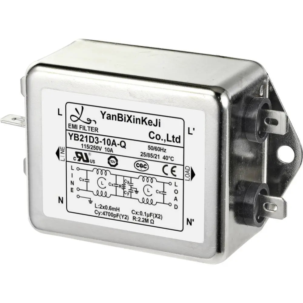 B-Ware Tru Components Entstörfilter Netzfilter Filter Stromfilter 250 V Ac 10 A 6 Stück - 4064161228006