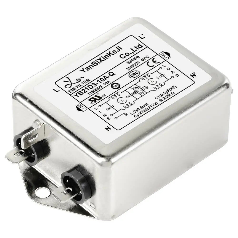 B-Ware Tru Components Entstörfilter Netzfilter Filter Stromfilter 250 V Ac 10 A 6 Stück - 4064161228006