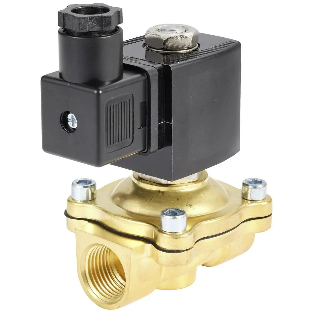 B-Ware Tru Components Ventil Magnetventil Direktgesteuertes Ventil Bronze G 1/2 15 Mm - 4064161250663