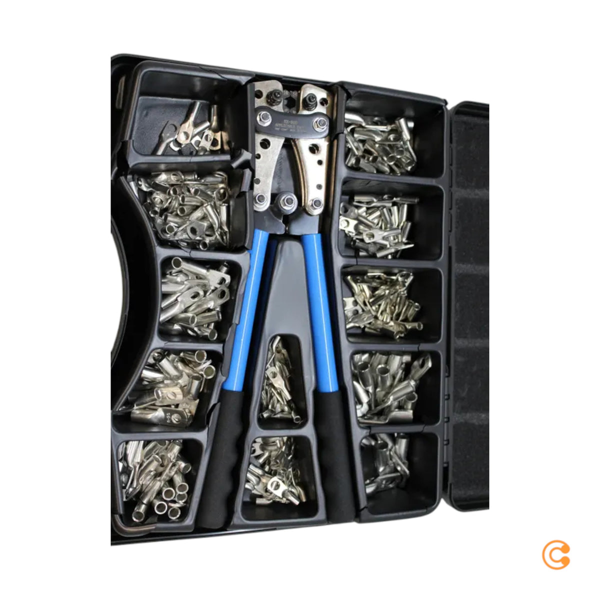 TRU COMPONENTS TC-11894512  Rohrkabelschuhsortiment Rohr SIEHE TEXT/FOTO - 4064161295916